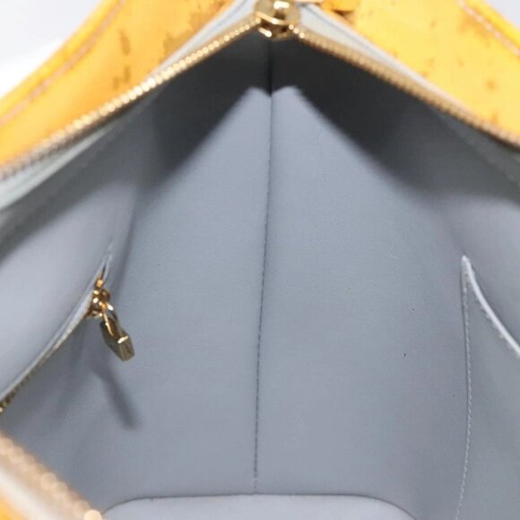 LOUIS VUITTON Monogram Vernis Houston Hand Bag Gris M91053 LV Auth 118524 - Picture 11 of 16